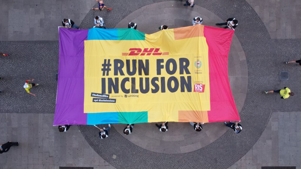 Run for Inclusion, su cui ha lavorato Alberto Cangialosi, Creative Copywriter freelance